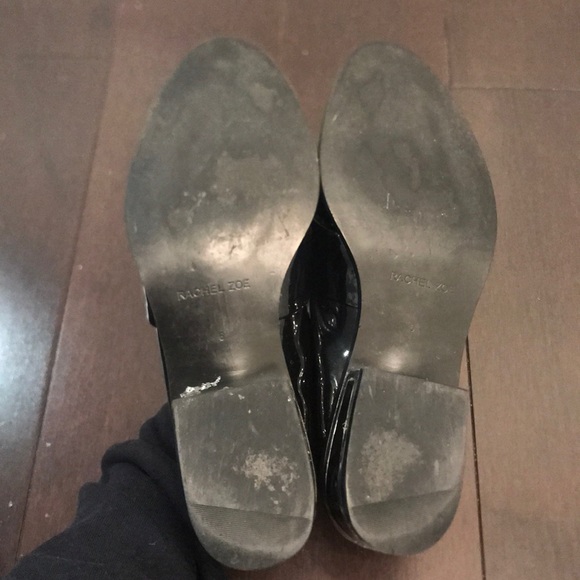Rachel Zoe Blanca Black Slip-On Loafers Size 6 - Picture 8 of 11